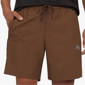 Quiksilver Brown Athletic Shorts